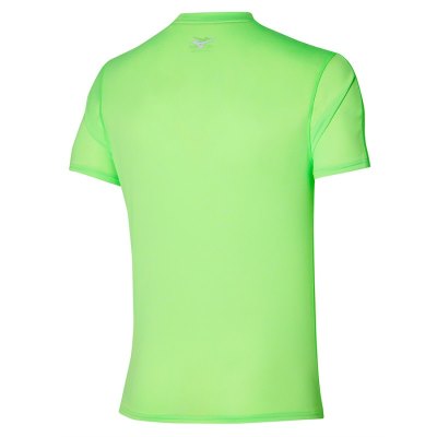 Camisa Mizuno Core Tee Hombre - Verdes Claro - Chile M986CPSUXR